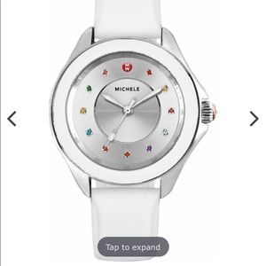 Michele Cape Silver Dial Women's Watch